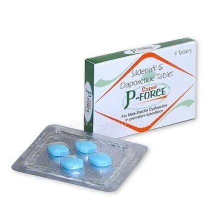 Super P Force: Sildenafil and Dapoxetine pack 4 Tablet