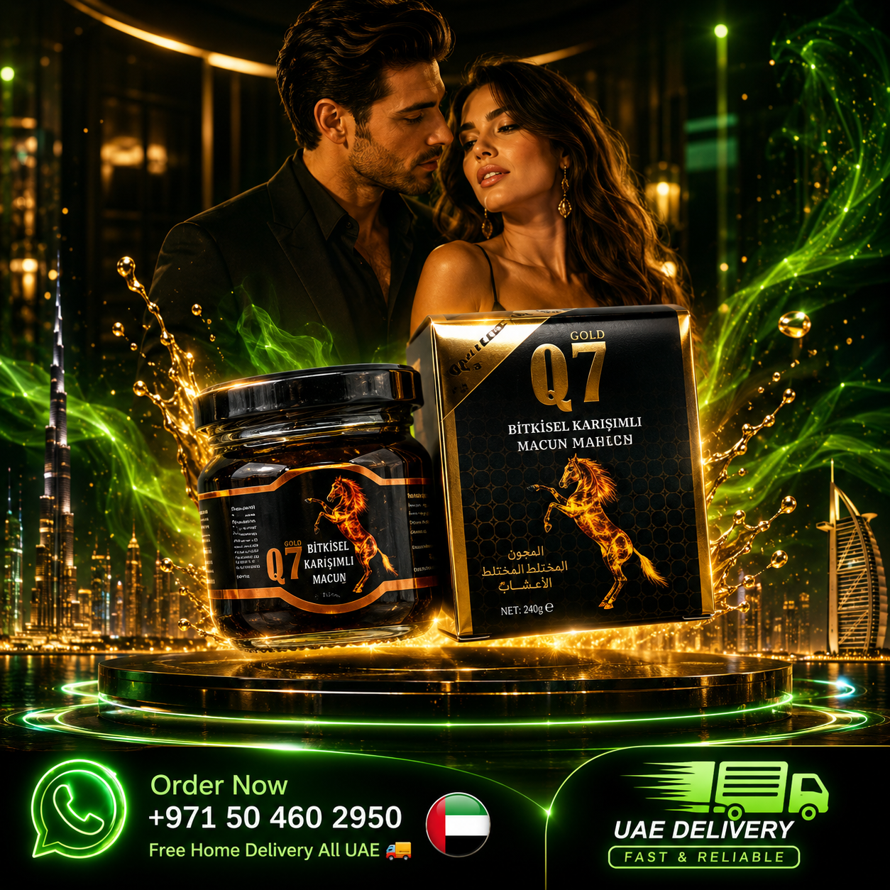 Q7 Gold Bitkisel Karışımlı Macun Q7 Gold Bitkisel Karışımlı Macun