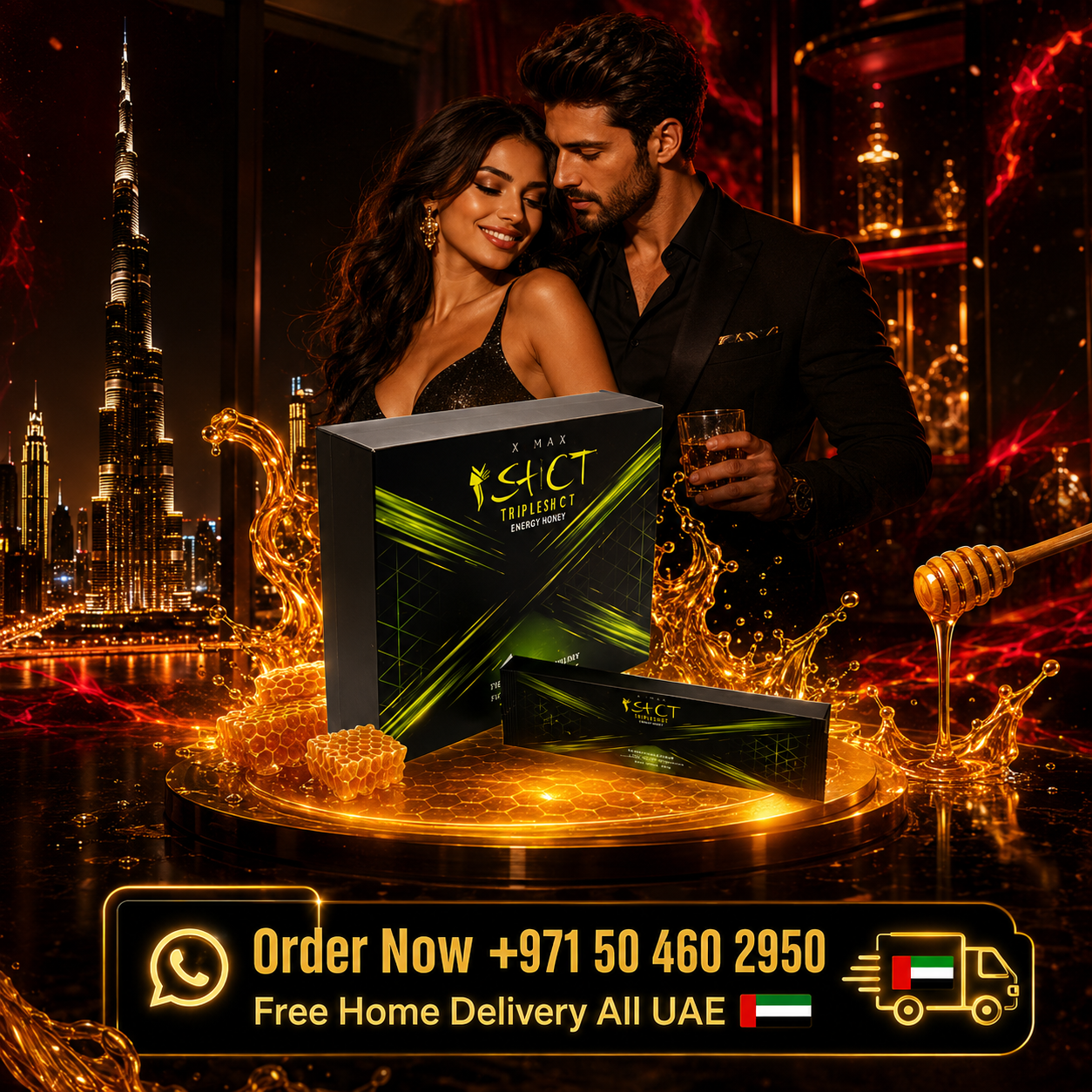 XMAX Tripleshot Energy Honey XMAX Tripleshot Energy Honey