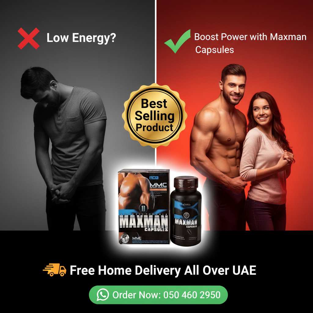 Boost Power with Maxman Capsules Boost Power with Maxman Capsules
