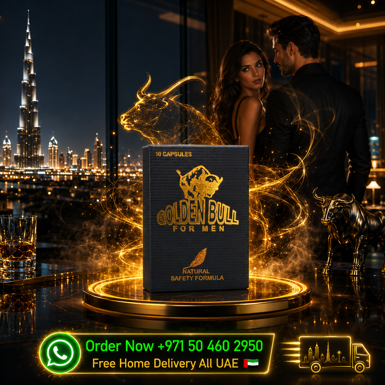 Golden Bull for Men Golden Bull for Men