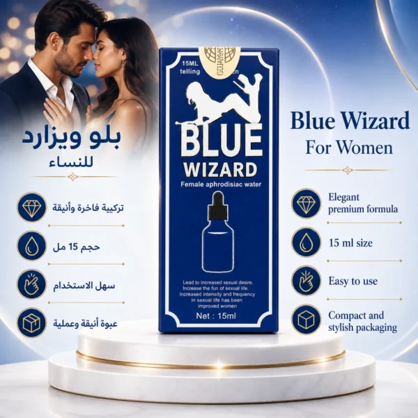 Blue Wizard Drops for Women